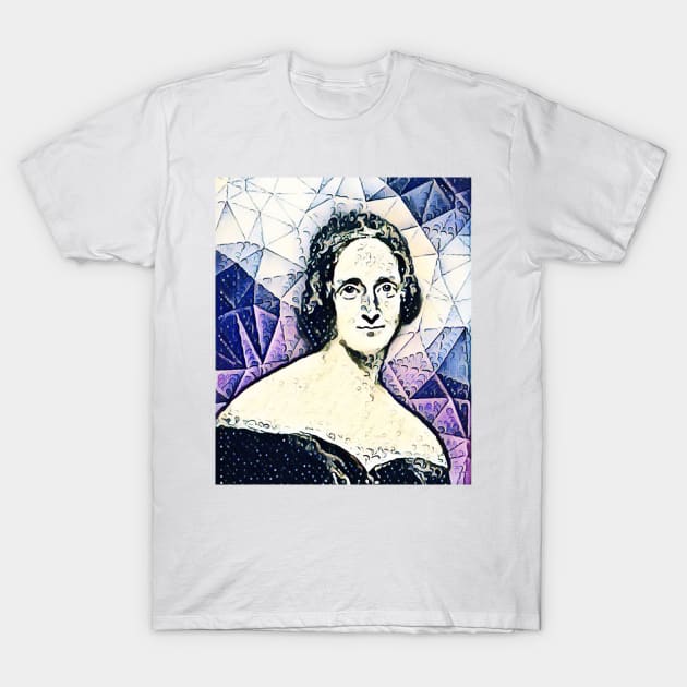 Mary Shelley Portrait | Mary Shelly Artwork 13 T-Shirt by JustLit